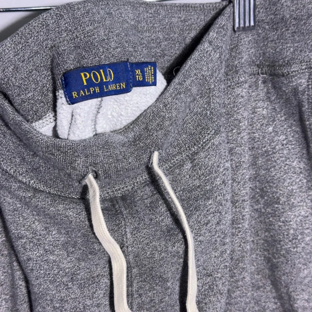 Polo‎ Ralph Lauren Fleece Sweatpants Mens XL Gray Wide Leg